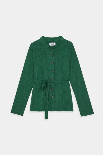 amt. Skyrta Fungi Blouse Dark Green