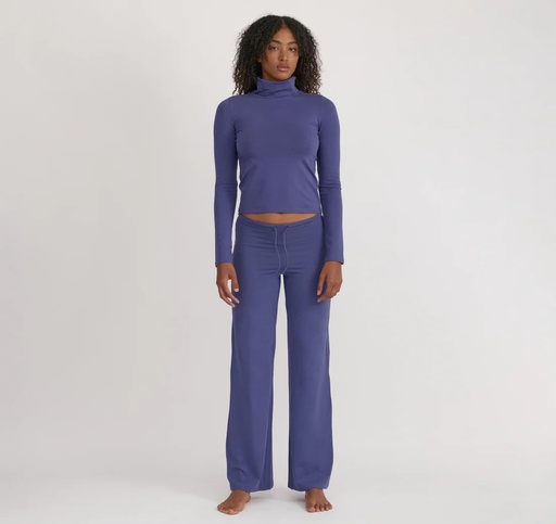 Organic Basics Bolur Everyday Turtleneck Eclipse