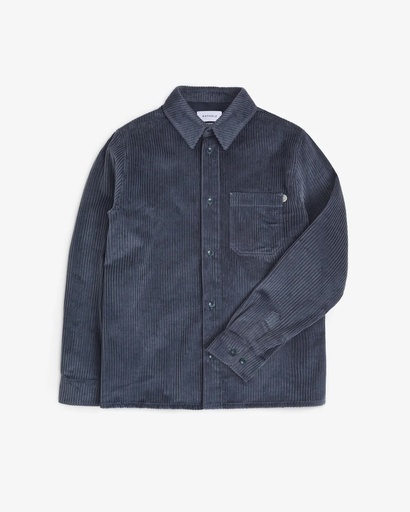 Rotholz Skyrta  Cord Casual Shirt Stone Blue