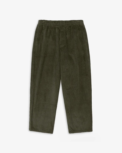 Rotholz Buxur Cord Wide Pant Dark Green