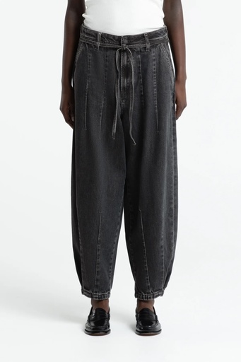 Kings of Indigo gallabuxur Oujou Vilma Brown Black
