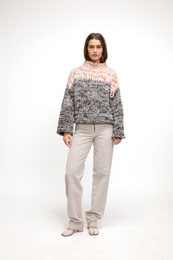 GUÐRUN&GUÐRUN peysa Siv sweater Multicolour