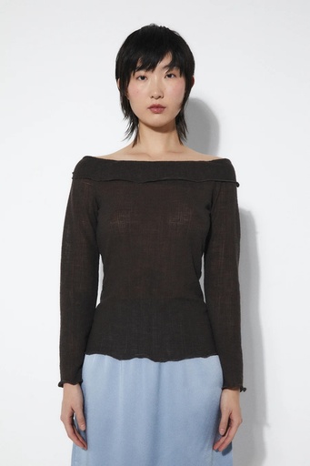 RITA ROW Toppur Alana Top Brown