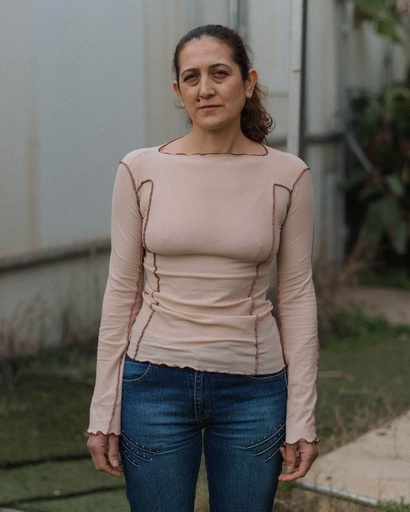 Baserange Bolur Omato LS Tee Tin Beige