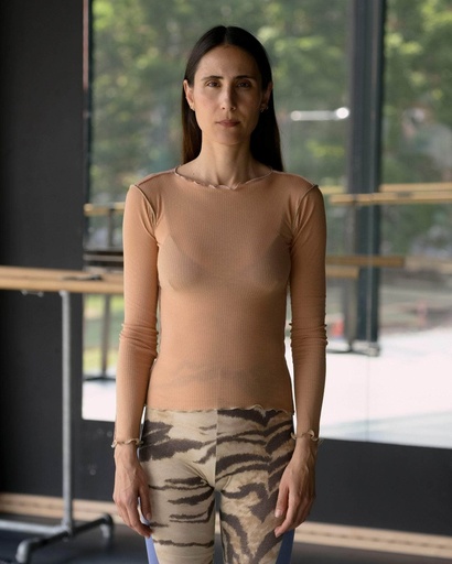 Baserange Bolur Vein Long Sleeve Aural Purple/Green