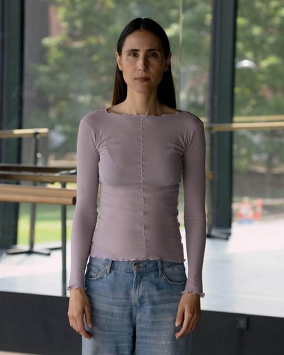 Baserange Bolur Pama Long Sleeve Verbe Purple