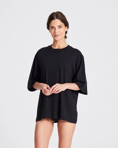GAI+LISVA Bolur Maya Oversized Cotton Tee Black