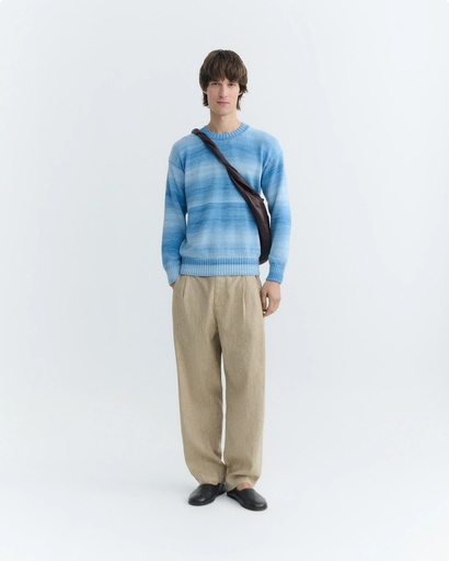 Thinking Mu Peysa Cosmo Knitted Sweater Blue