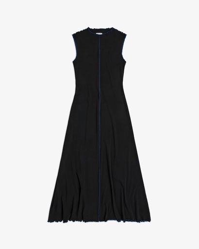 Rotholz Kjóll Pin-Tucked Dress True Black