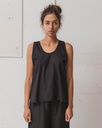 Baserange Toppur Apron Top Black