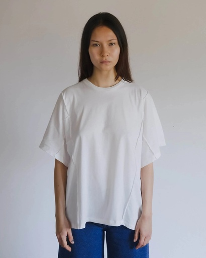 Baserange Bolur POI Tee Shirt Off White