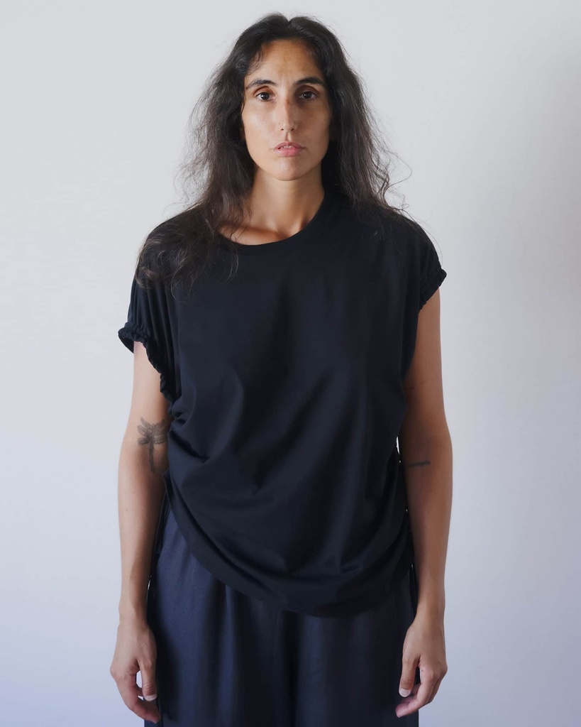 Baserange Toppur Stele Tank Black