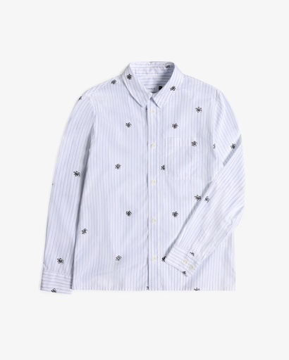 Rotholz Skyrta Casual Shirt Flower Stripe