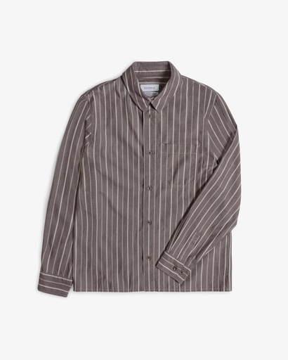 Rotholz Skyrta Casual Shirt Brown Stripe