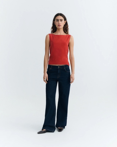 Thinking Mu Toppur Solea Top Clavel Red