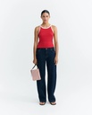 Thinking Mu Toppur Harriet Top Clavel Pannacotta Contrast