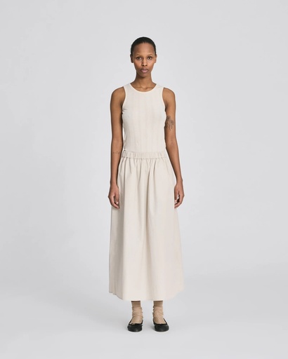 GAI+LISVA Pils Alice Poplin Skirt Ancient Grey