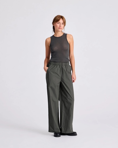 GAI+LISVA Buxur Christine Poplin Pants Black Ink