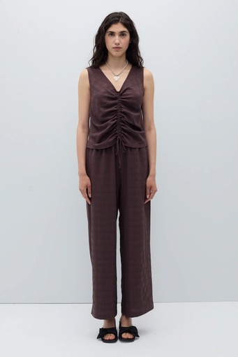 RITA ROW Toppur Bisou Top Brown