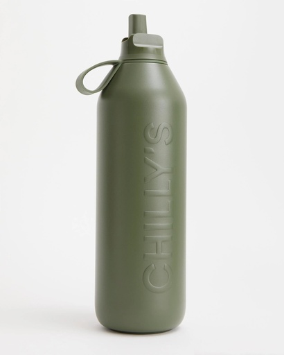 [B1000S3FLCARG] Chilly's S3 Sport Flip Bottle Cargo 1000ml