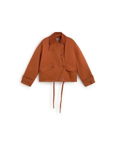 Thinking Mu Jakki Norma Jacket Bombay Brown