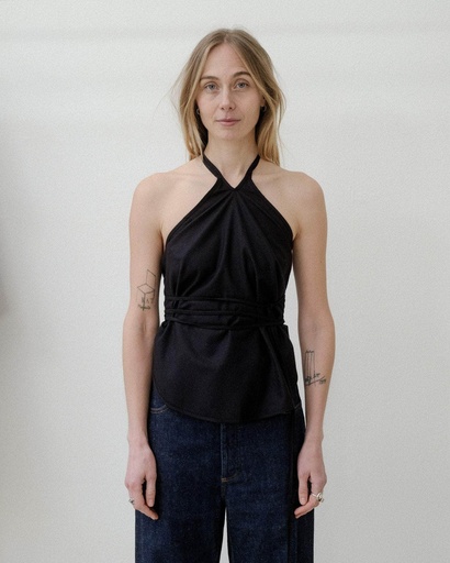 Baserange Toppur Mar top Black