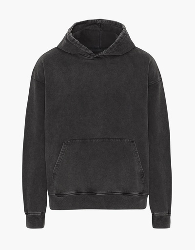COLORFUL STANDARD hettupeysa  Organic Oversized Hood - Faded Black