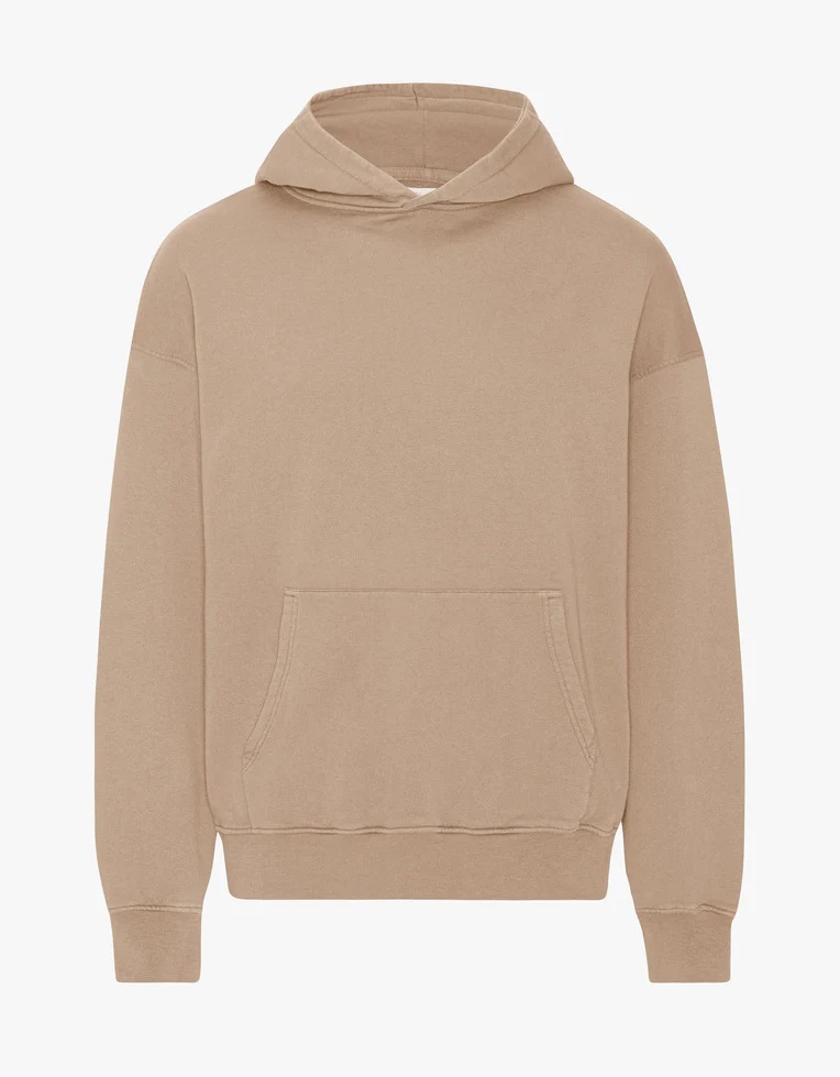 COLORFUL STANDARD hettupeysa  Organic Oversized Hood - Honey Beige
