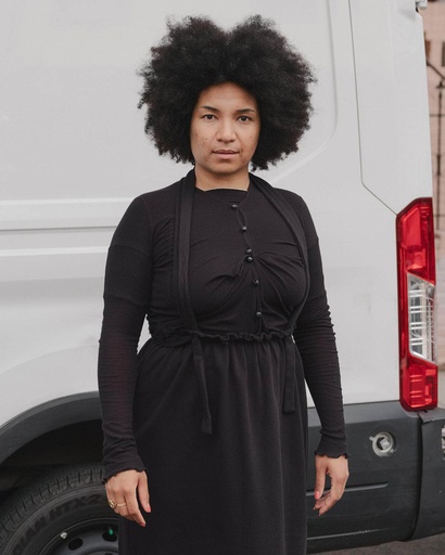 Baserange Peysa Tav cardigan Black