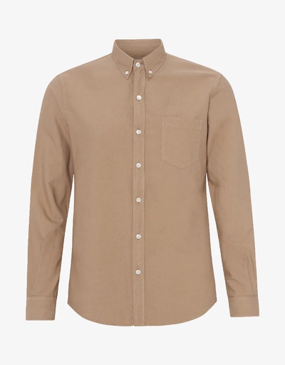COLORFUL STANDARD skyrta Classic Organic Shirt Desert Khaki