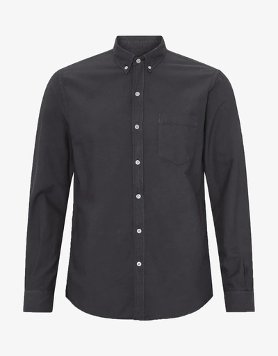 COLORFUL STANDARD skyrta Classic organic shirt Lava Grey