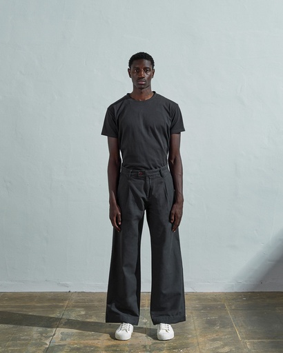 Uskees buxur #5018 boat pants - Charcoal