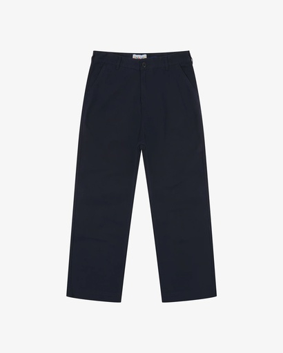 Uskees buxur  #5016 twill commuter pants midnight blue