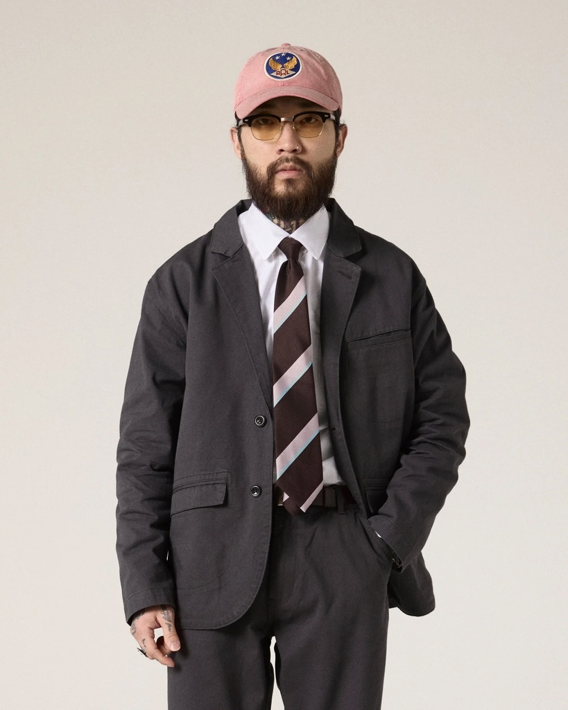 Uskees jakki #3047 Docklands blazer- charcoal