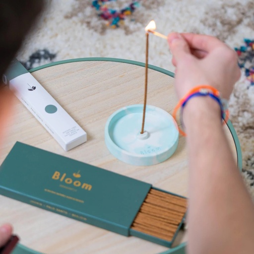 Bloom reykelsi standur Green