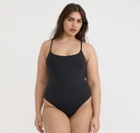 Organic Basics sundbolur Open back One piece Black