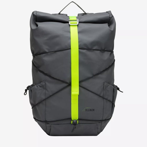 [34001 grey neon] ELLIKER bakpoki Dayle Roll top 21/25L Grey Neon