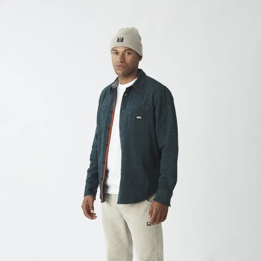 Picture skyrta Lewell shirt Deep water